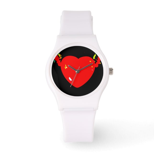 Red Heart Horloge (Voorkant)