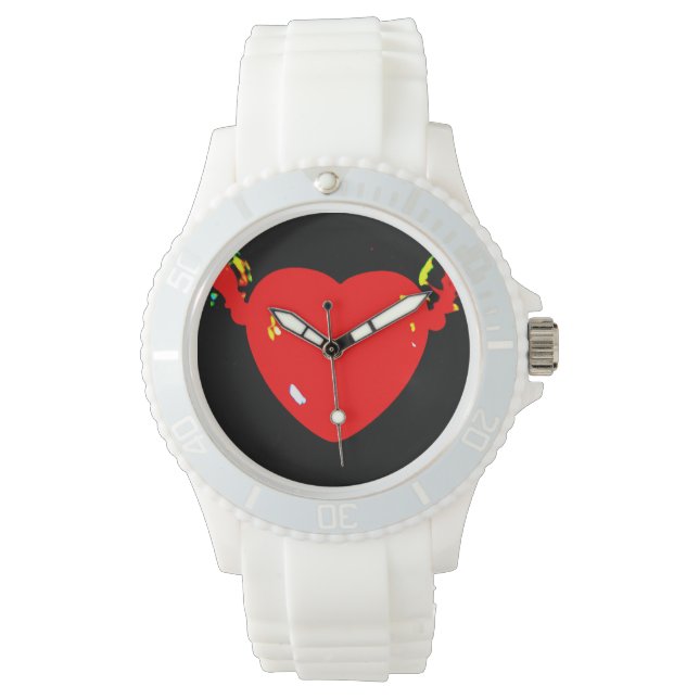 Red Heart Horloge (Voorkant)