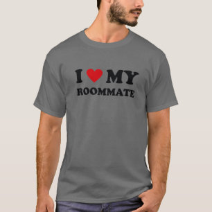 Red Heart - Ik hou van mijn kamergenoot T-shirt