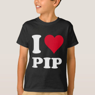 Red Heart Ik hou van Pip T-shirt