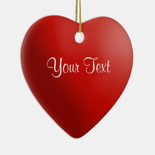 Red Heart Keepomwille Custom Ornament (Rechts)