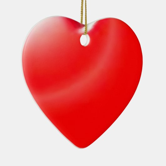 Red Heart Keramisch Ornament (Rechts)