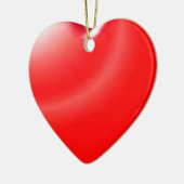 Red Heart Keramisch Ornament (Links)