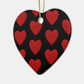 Red Heart Keramisch Ornament (Links)