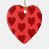 Red Heart Keramisch Ornament (Rechts)