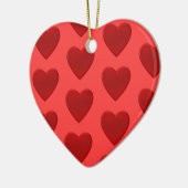 Red Heart Keramisch Ornament (Links)
