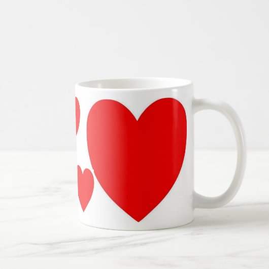 Red Heart Koffiemok (Rechts)