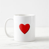 Red Heart Koffiemok (Links)