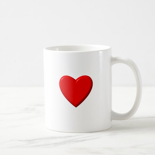 Red Heart Koffiemok (Rechts)