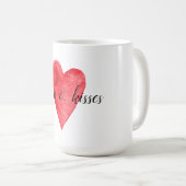 Red Heart Koffiemok (Voorkant rechts)