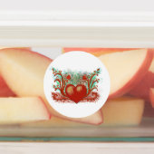 Red Heart Labels (Aangebracht)