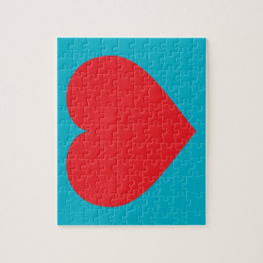 Red Heart Legpuzzel (Verticaal)