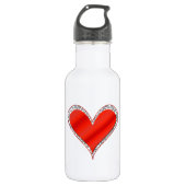 Red Heart Liberty Waterfles (Voorkant)
