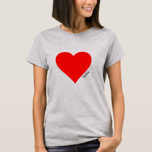 Red Heart Logo houdt van shirt