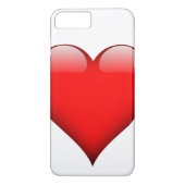 Red Heart Love Case-Mate iPhone Case (Achterkant)