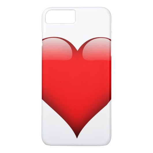 Red Heart Love Case-Mate iPhone Case (Achterkant)