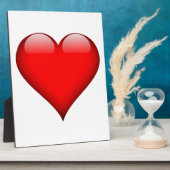 Red Heart Love Fotoplaat (Zijkant)