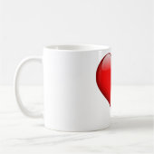 Red Heart Love Koffiemok (Links)
