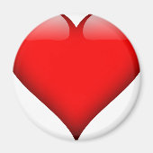 Red Heart Love Magneet (Voorkant)