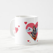 Red Heart Love Mok (Voorkant links)