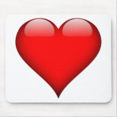 Red Heart Love Muismat (Voorkant)