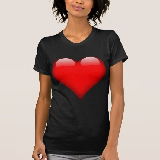 Red Heart Love T-shirt (Voorkant)