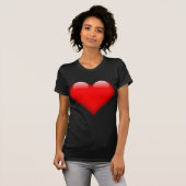 Red Heart Love T-shirt (Voorkant volledig)