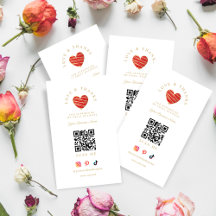 Red Heart Love & Thanks Supporting Small Business