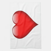 Red Heart Love Theedoek (Verticaal)