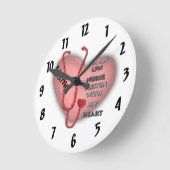 Red Heart LPN verpleegster Ronde Klok (Hoek)