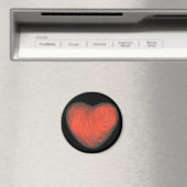 Red Heart Magneet (Insitu (Vaatwasser))