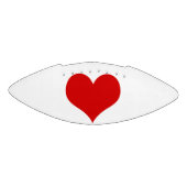 Red Heart Mini Football (Paneel)