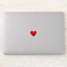 Red Heart Moderne Minimalistische Eenvoudige Liefd Sticker