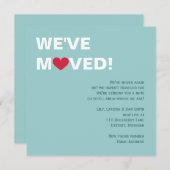 Red Heart Moving Kaart (Voorkant / Achterkant)