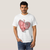 Red Heart Night Nurse T-shirt (Voorkant volledig)