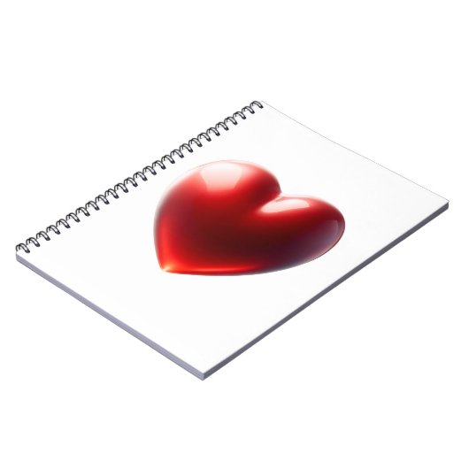 Red Heart Notebook Notitieboek (Linkerzijde)