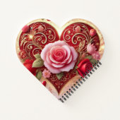 Red Heart Notitieboek (Achterkant)