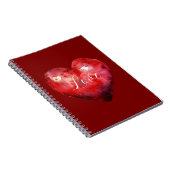 Red Heart Notitieboek (Rechterzijde)