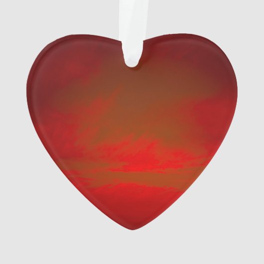 Red Heart Ornament (achterkant)