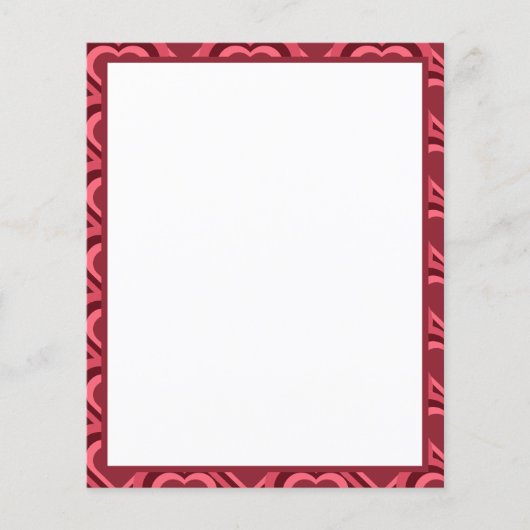 Red Heart Pattern (Voorkant)