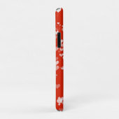 Red Heart Pattern Case-Mate iPhone Case (Achterkant/rechts)