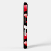 Red Heart Pattern Case-Mate iPhone Case (Achterkant / Rechts)