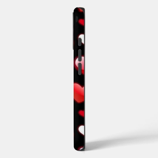 Red Heart Pattern Case-Mate iPhone Case (Achterkant / Links)