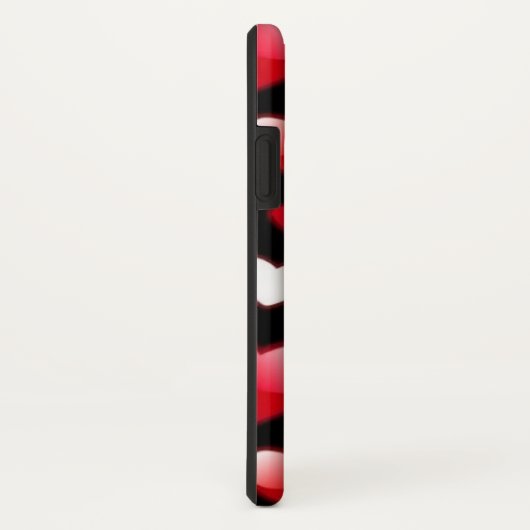 Red Heart Pattern Case-Mate iPhone Case (Achterkant / rechts)