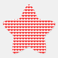 Red Heart Pattern Weddings Valentijnse Birthdays