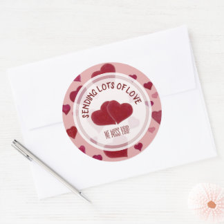 Red Heart persoonlijke Stickers