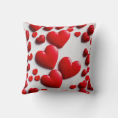 Red Heart Pillow Kussen (Achterkant)