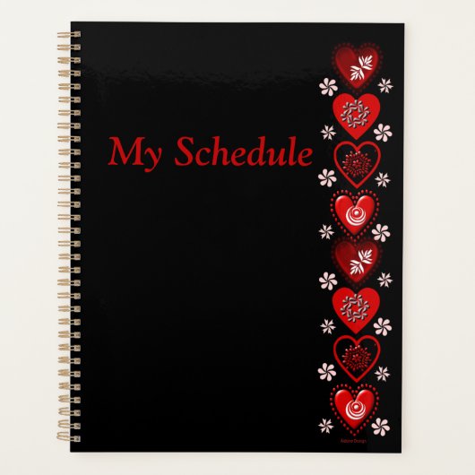 Red Heart Planner (Voorkant)