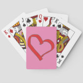 Red Heart Pokerkaarten (Achterkant)