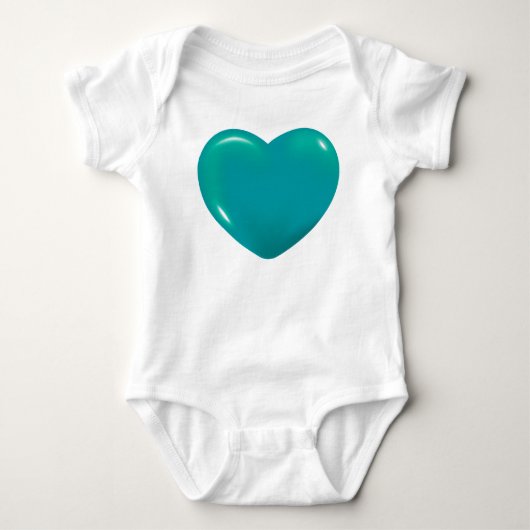 Red Heart Post schrijft Romper (Voorkant)